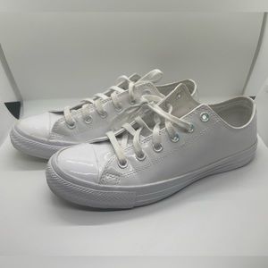 Converse Patent Leather Low Tops